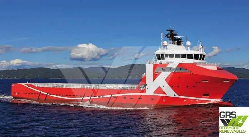 Navio de apoio a plataformas (PSV) à venda