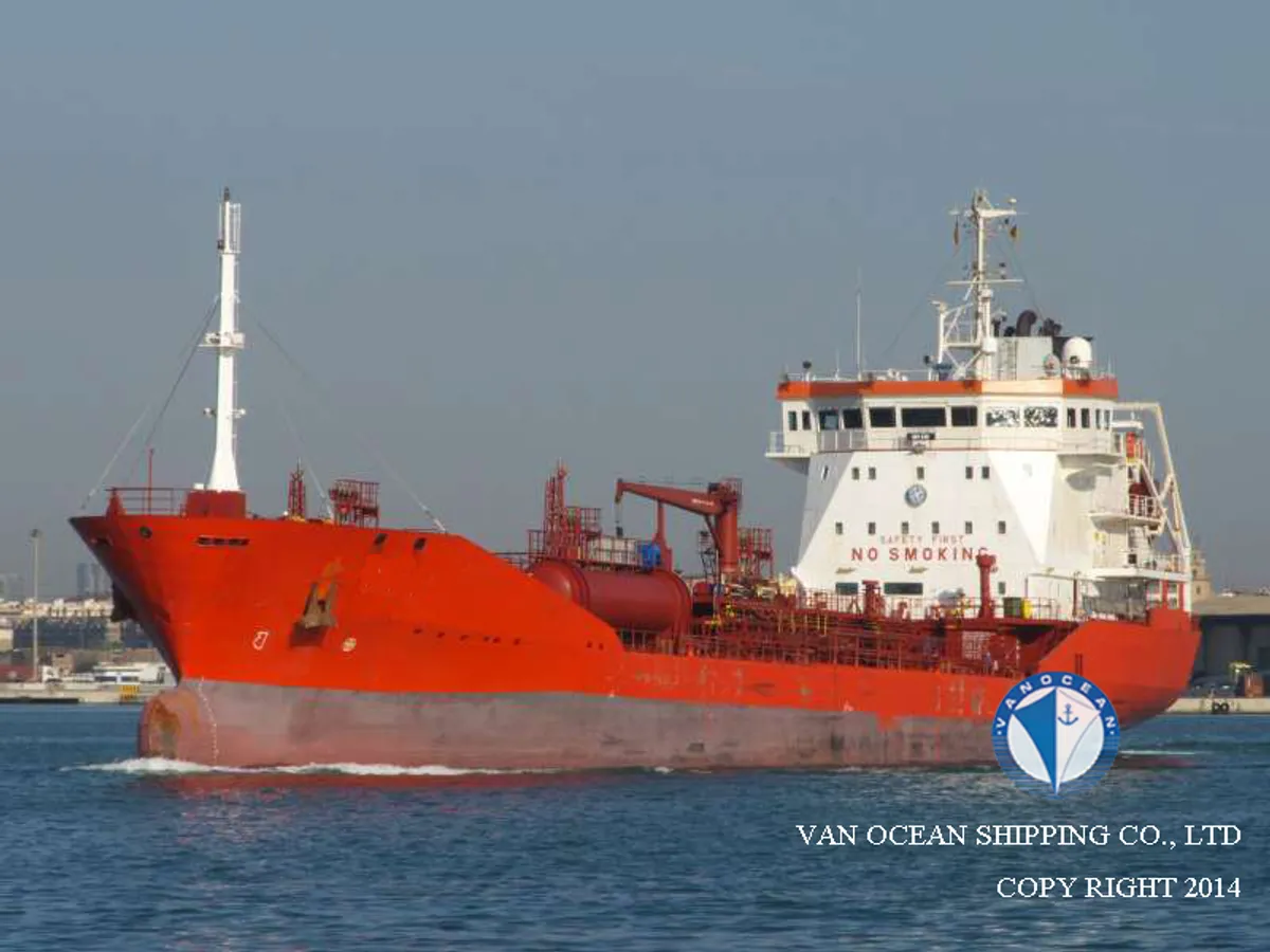 Navio-tanque de óleo/produtos químicos à venda