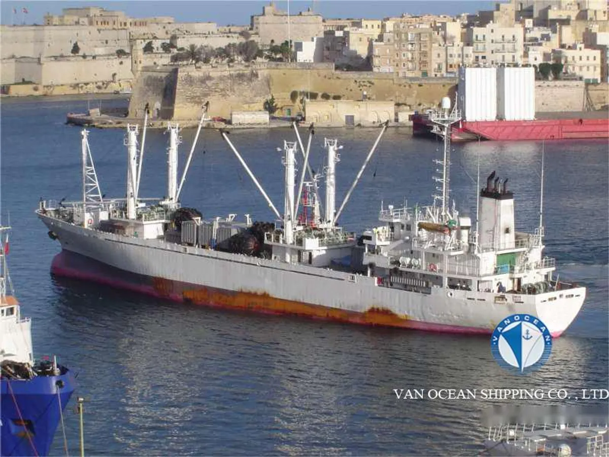 Navio frigorífico à venda