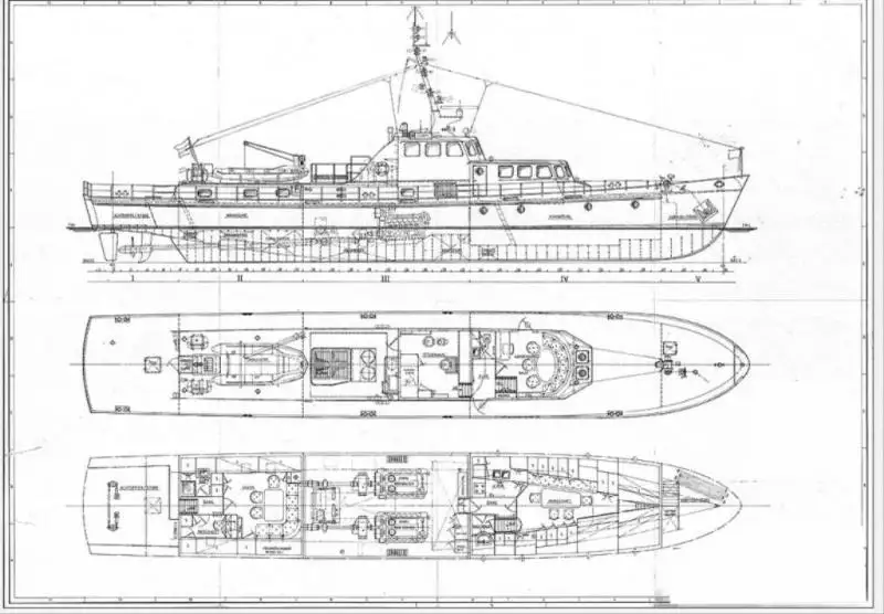 Navio de patrulha à venda