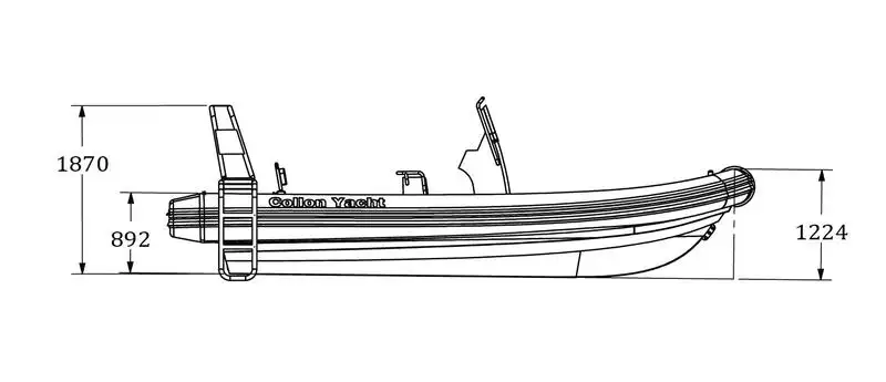 Bote inflável rígido à venda