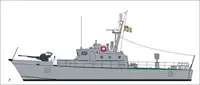 Navio de patrulha à venda