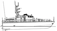 Navio de patrulha à venda