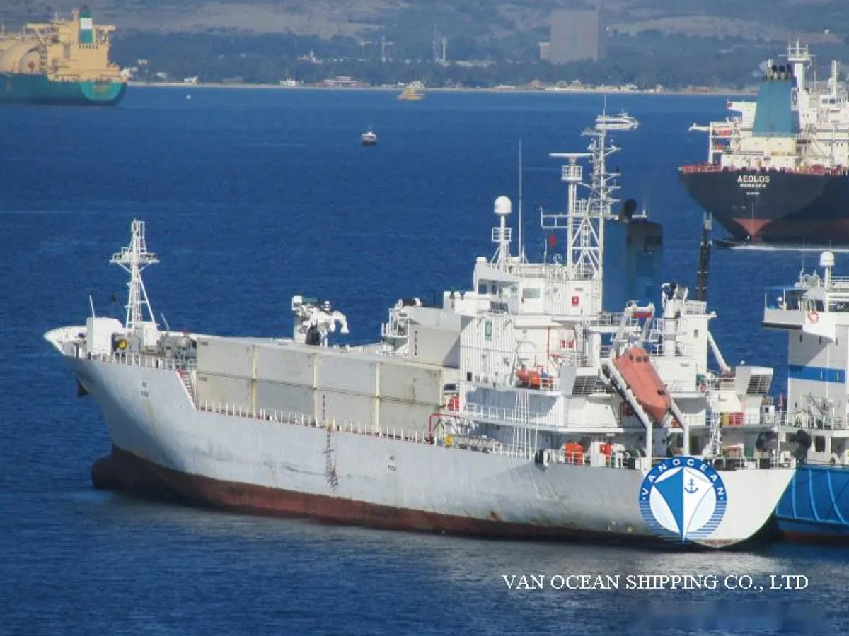 Navio frigorífico à venda