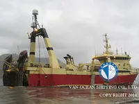 Navio de pesca de arrasto à venda