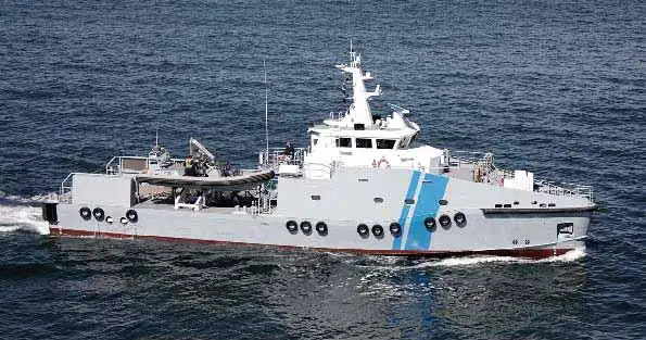 Navio de patrulha à venda