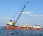 Navio guindaste à venda