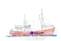 Navio de pesca de arrasto de rede de fundo à venda
