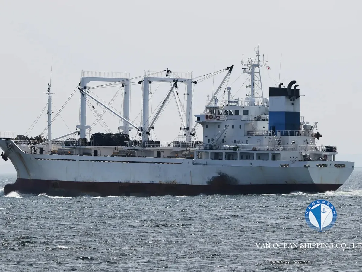 Navio frigorífico à venda