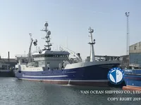 Navio de pesca de arrasto à venda