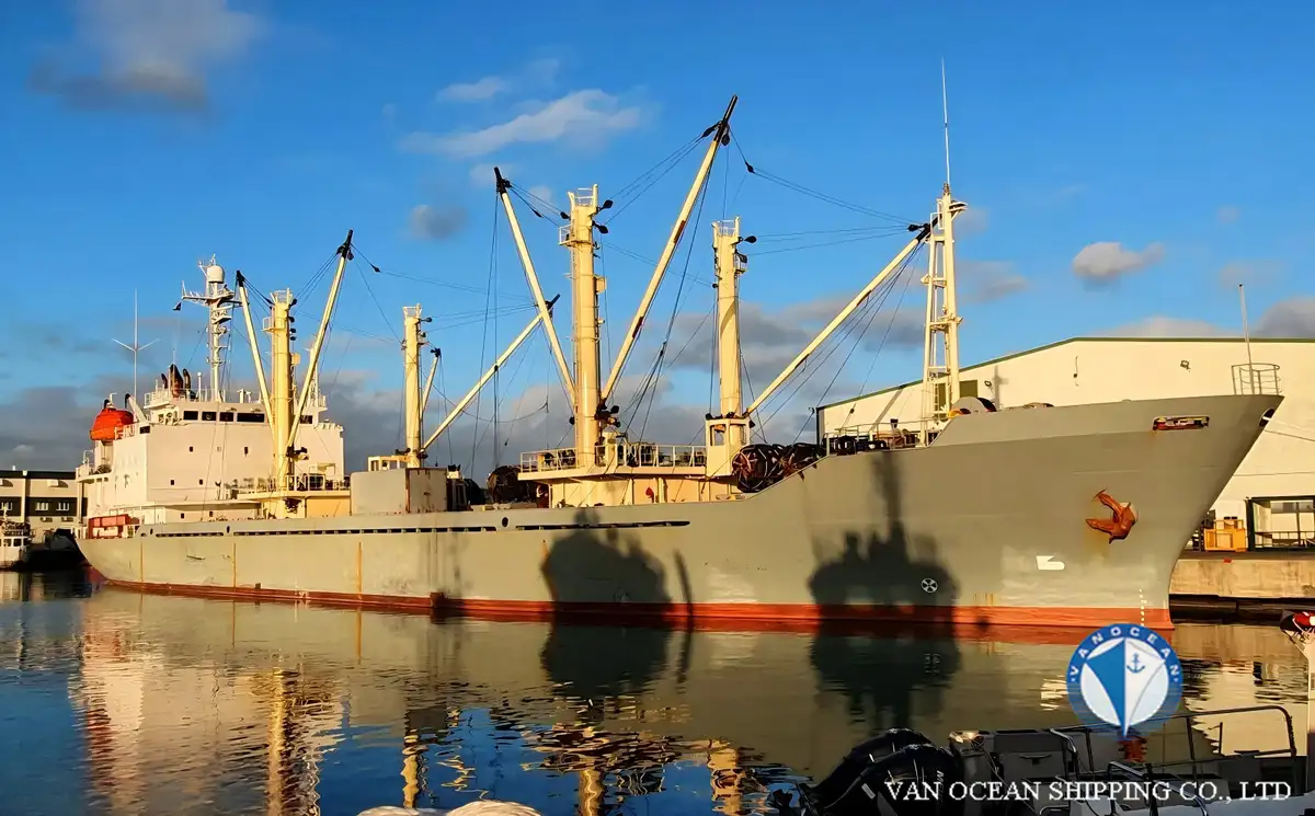 Navio frigorífico à venda