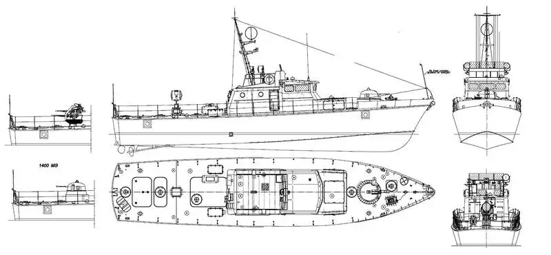 Navio de patrulha à venda