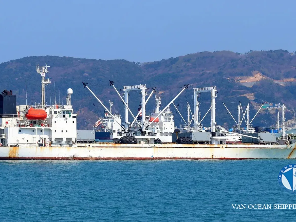 Navio frigorífico à venda