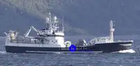 Embarcação para processamento e transporte de peixe à venda