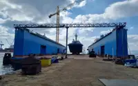 Doca flutuante à venda