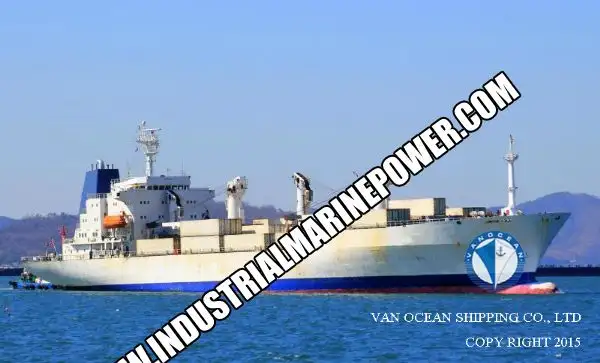 Navio frigorífico à venda