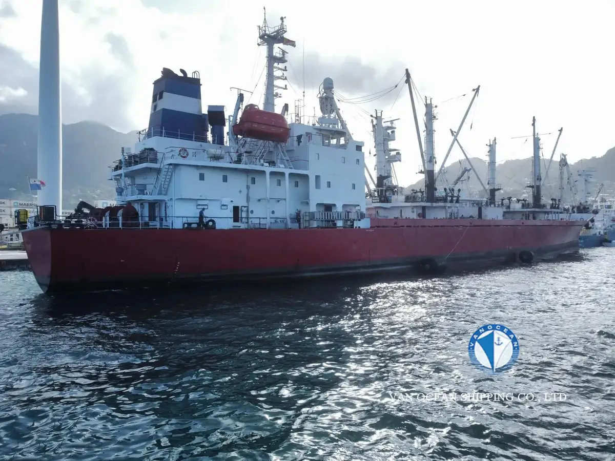 Navio frigorífico à venda
