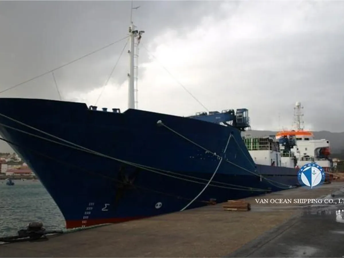 Navio frigorífico à venda
