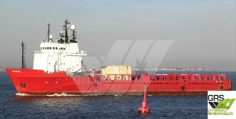 Navio de apoio a plataformas (PSV) à venda
