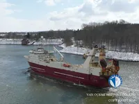 Navio de pesca de arrasto à venda