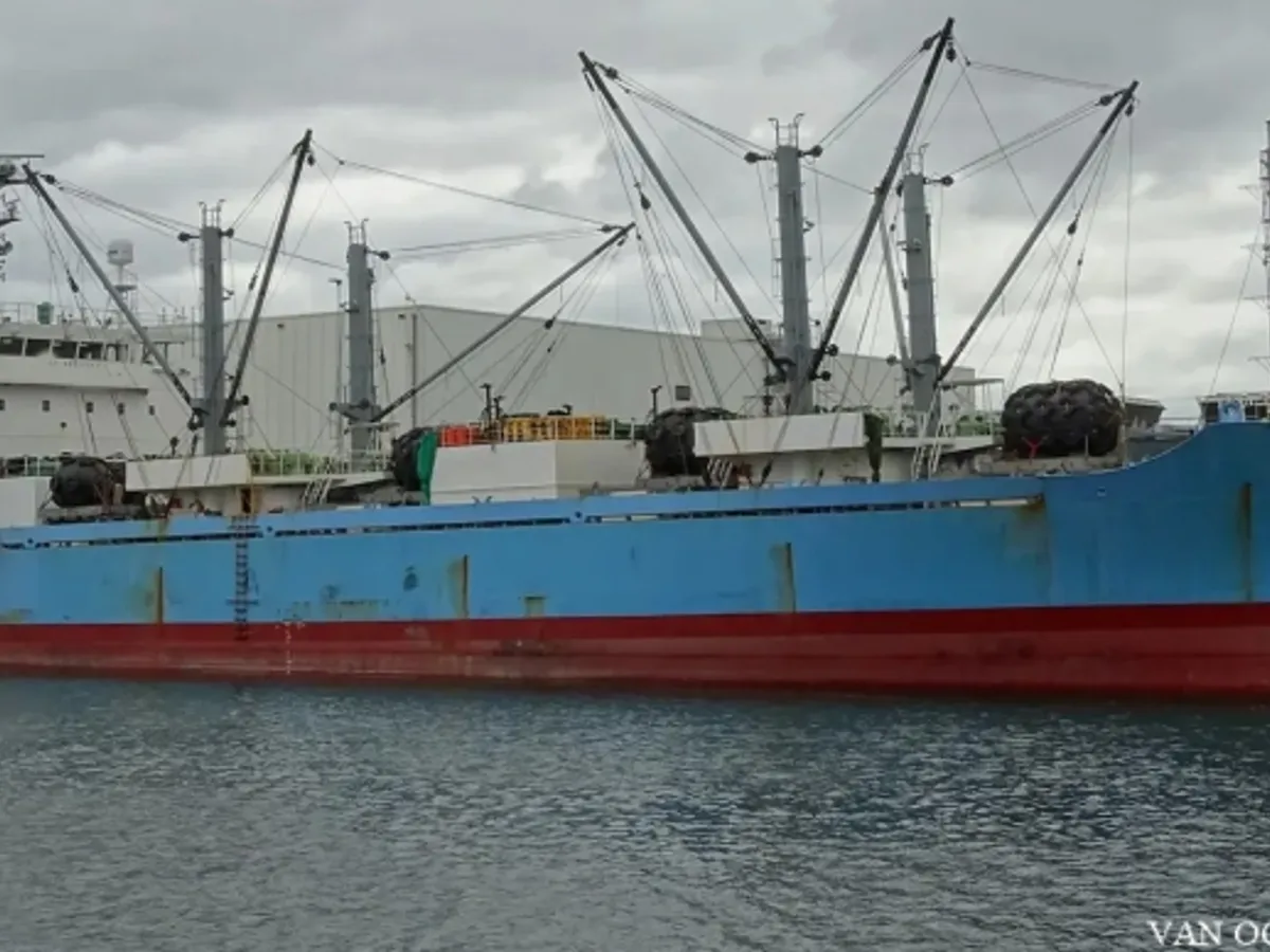 Navio frigorífico à venda