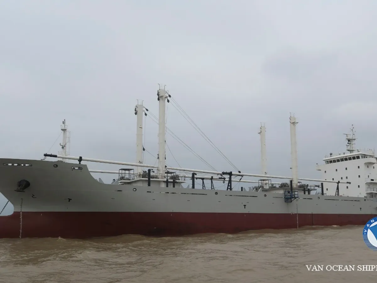 Navio frigorífico à venda