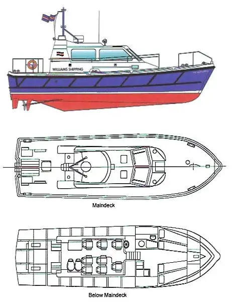 Navio de passageiros à venda