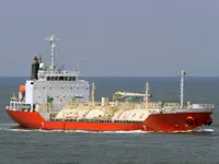 Navio-tanque de GNL à venda