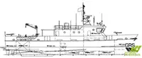 Navio de patrulha à venda