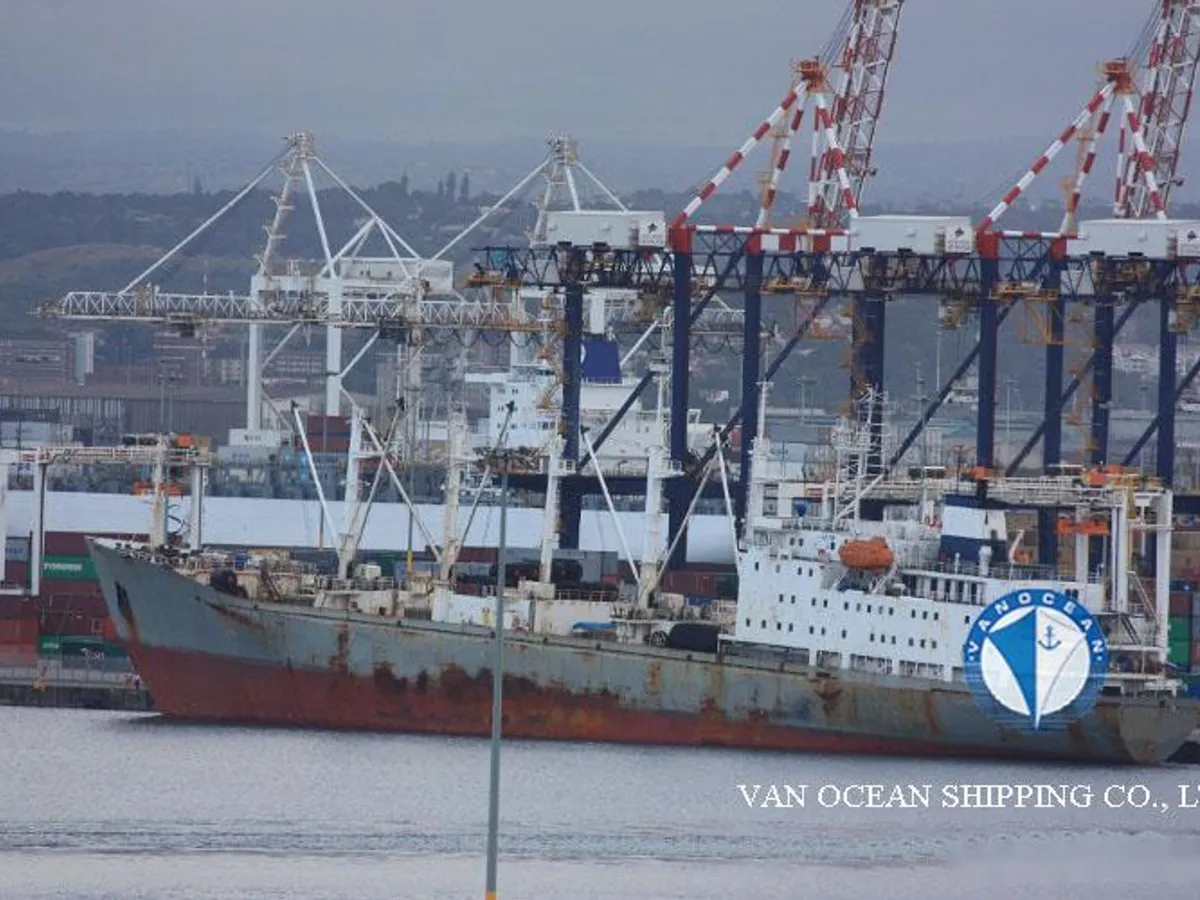 Navio frigorífico à venda