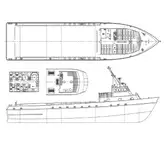 Barco de tripulação à venda