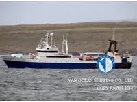Navio de pesca de arrasto à venda