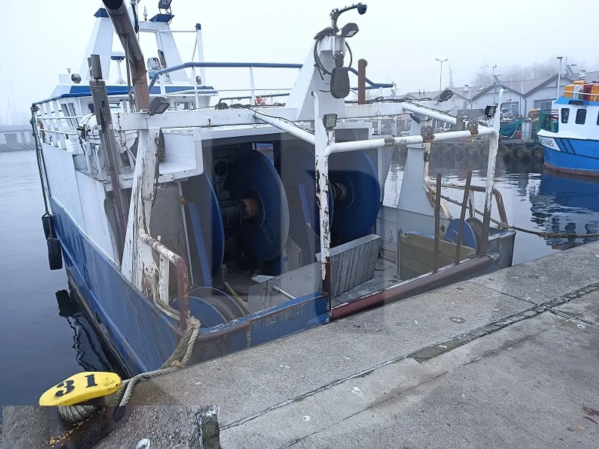 Navio transportador de peixes vivos à venda