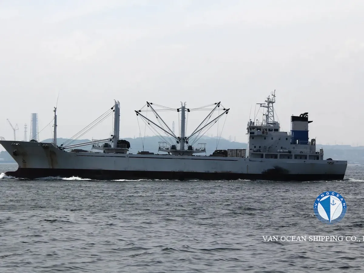 Navio frigorífico à venda