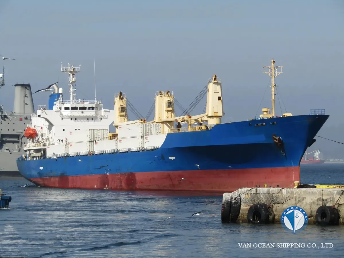 Navio frigorífico à venda