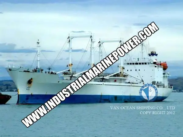 Navio frigorífico à venda