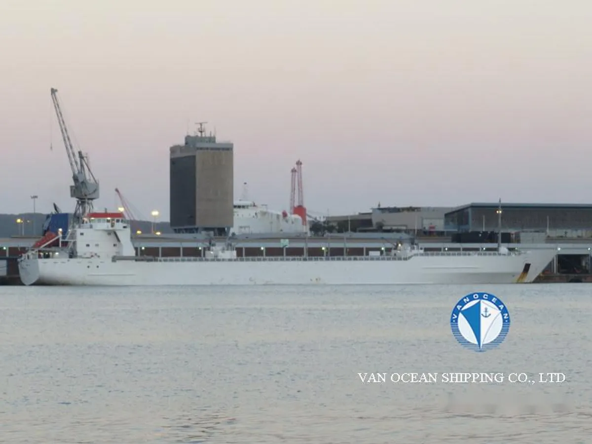 Navio frigorífico à venda