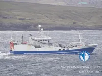 Navio de pesca de arrasto à venda