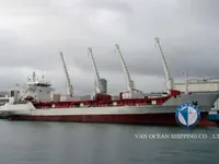 Navio frigorífico à venda