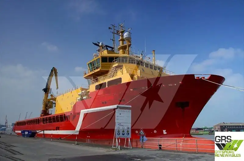 Navio de apoio a plataformas (PSV) à venda