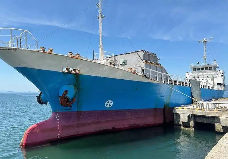 Navio graneleiro à venda