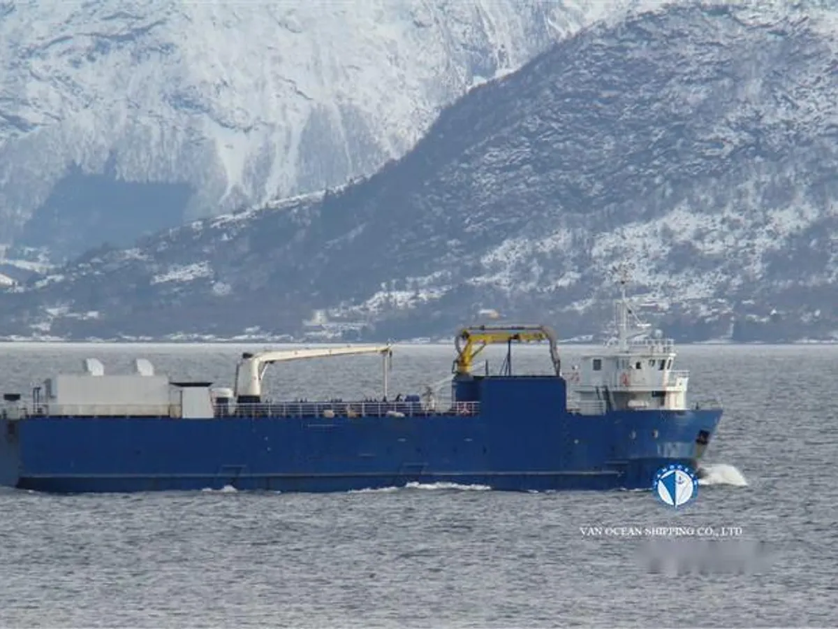 Navio frigorífico à venda