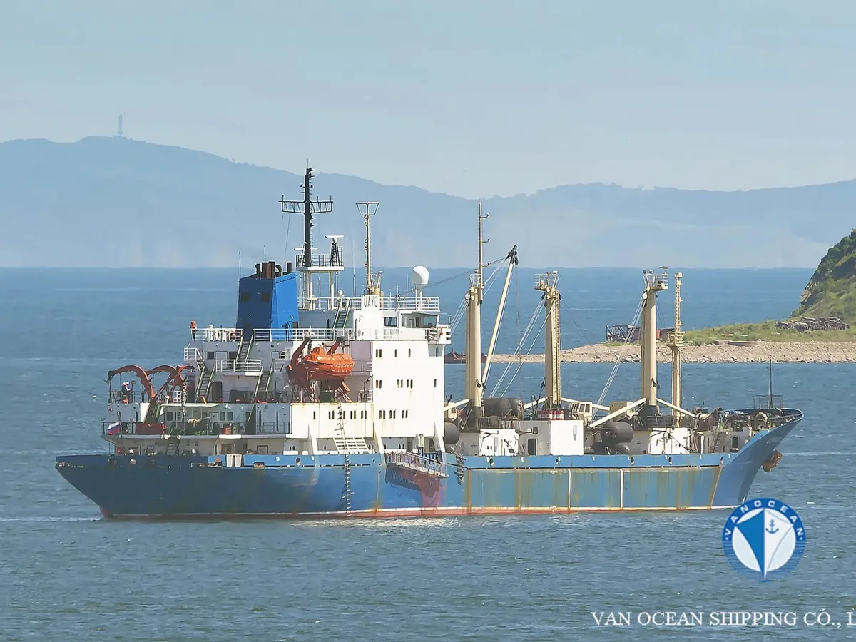 Navio frigorífico à venda
