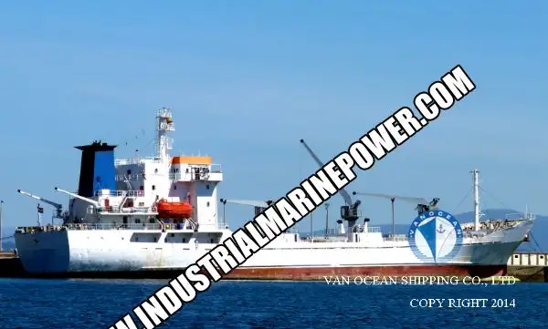 Navio frigorífico à venda