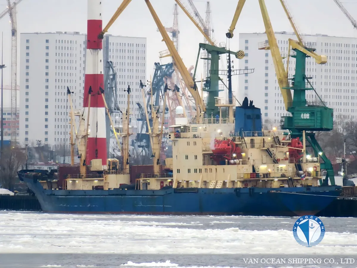 Navio frigorífico à venda