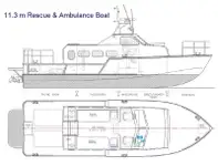 Navio de resgate à venda