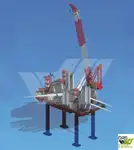 Jack-up drilling rig à venda