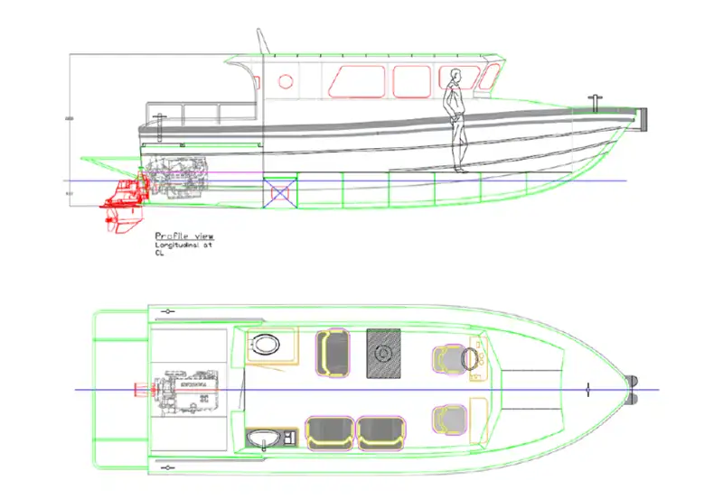Barcos de trabalho à venda