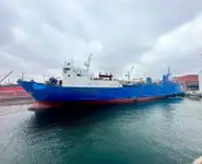 Navio graneleiro à venda