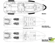 Barco de tripulação à venda